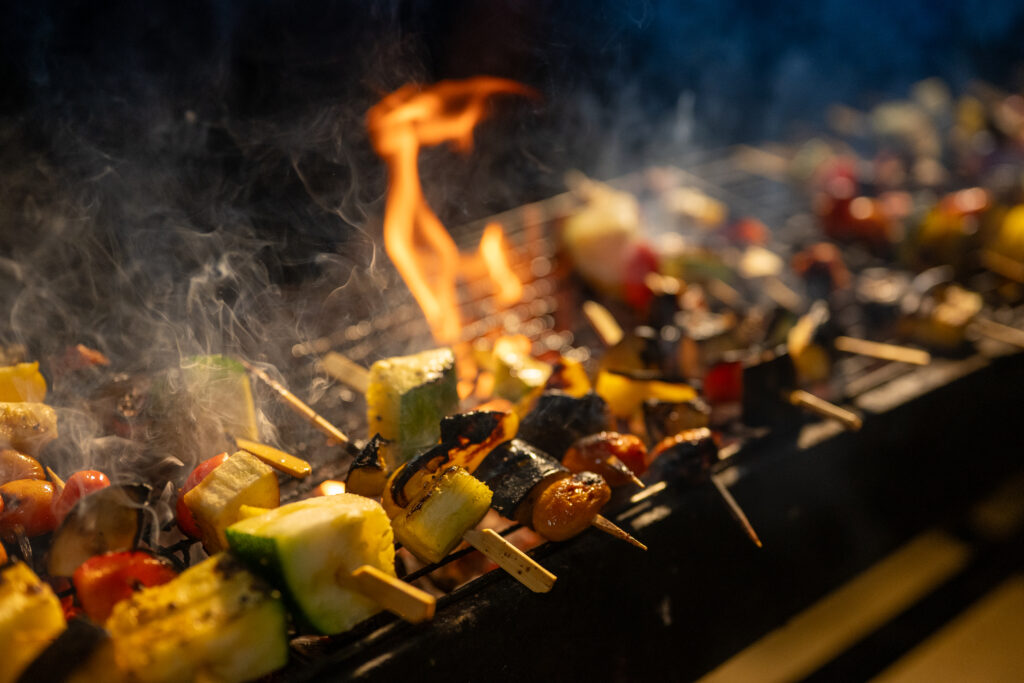 קייטרינג בשרי על האש